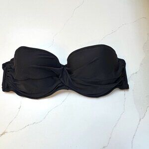 J Crew underwire bandeau bikini top 34C